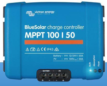 Lataussäädin Victron BlueSolar MPPT 100/50