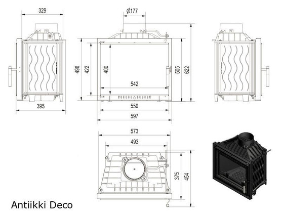 Avotakan takkasydän Antiikki 