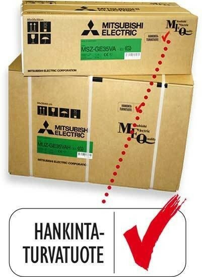 Ilmalämpöpumppu Mitsubishi Electric LN50VGHZ lämmitys/viilennys