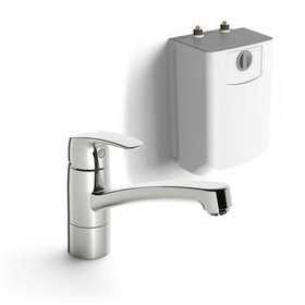 Oras Safira -keittiöhana ja vedenlämmitin mökille