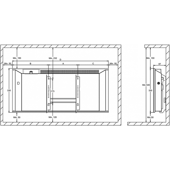 Adax Neo WiFi valkoinen, korkeus 330 mm Sähkölämmitin 