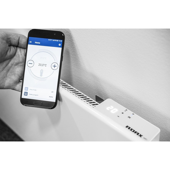 Adax Neo WiFi valkoinen, korkeus 330 mm Sähkölämmitin 