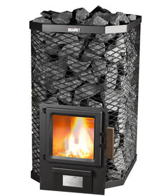 Skamet vesikiertokiuas kantikas tai pyöreä, käyttöveden lämmitykseen