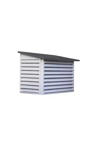 Ilmalämpöpumpun ulkoyksikön suojakotelo Onnline, puuvalmis