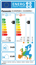 Ilmalämpöpumppu Panasonic Z25UFEA lattiamalli lämmitys/jäähdytys, poistotuote