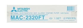 Mitsubishi Electric MAC-2320FT suodatin EF/SF-mallin ilmalämpöpumppuun