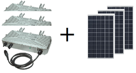 AE Conversion aurinkosähköjärjestelmä kolmivaiheinen 750Wp
