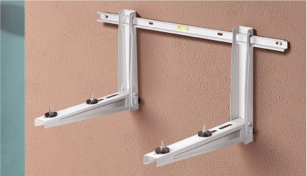 Seinä asennusteline ilmalämpöpumpulle 140kg, Rodigas MS230