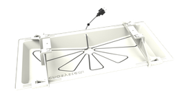 Sulatusvesikaukalo Tecnosystemi lev. 850 mm lämmityskaapelilla 3 m