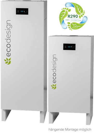 ED 180 WL poistoilmalämpöpumppu lämminvesivaraajalla