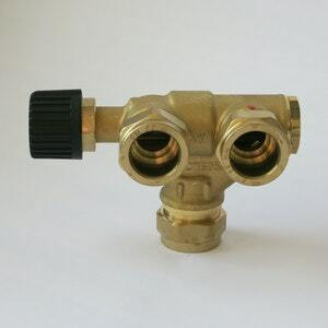 OSO sekoitusventtiili Saga ja Super S 22 mm