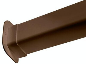 Ilmalämpöpumpun asennustarvike 80x60 mm läpivienti ruskea Artiplastic