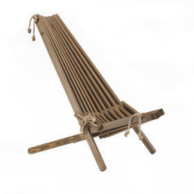 EcoFurn Ekotuoli, mänty ruskea öljytty