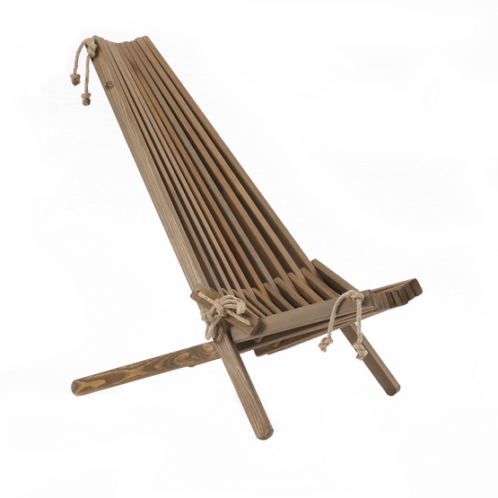 EcoFurn Ekotuoli, mänty ruskea öljytty