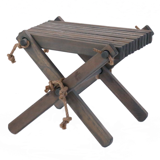 EcoFurn Lilli rahi/sivupöytä, mänty harmaa öljytty