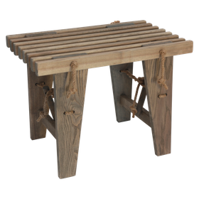 EcoFurn Ekopenkki 60 cm, saarni harmaa öljytty