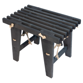 EcoFurn Ekopenkki 60 cm, tervaleppä musta öljytty