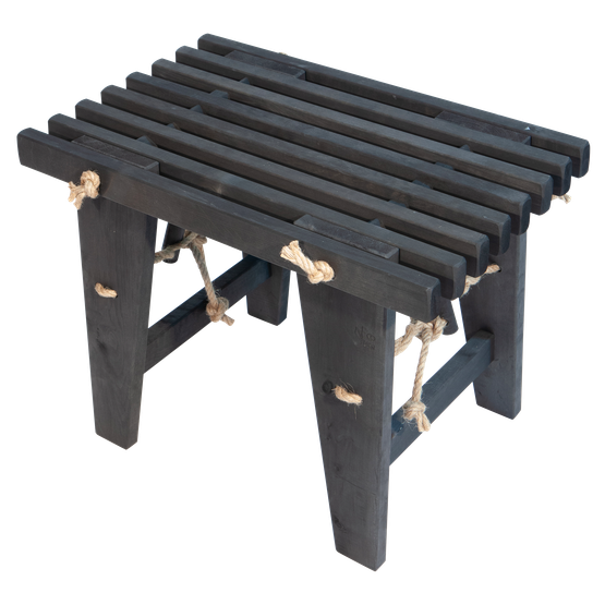 EcoFurn Ekopenkki 60 cm, tervaleppä musta öljytty