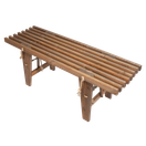 EcoFurn Ekopenkki 120 cm, mänty ruskea öljytty