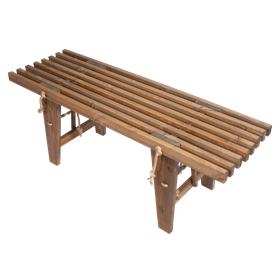 EcoFurn Ekopenkki 120 cm, mänty ruskea öljytty