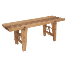 EcoFurn Ekopenkki 120 cm, tervaleppä öljytty