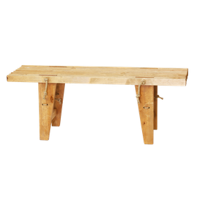 EcoFurn Ekopenkki 120 cm, koivu vaaleanruskea öljytty