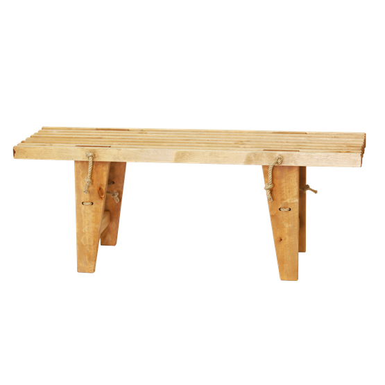 EcoFurn Ekopenkki 120 cm, koivu vaaleanruskea öljytty