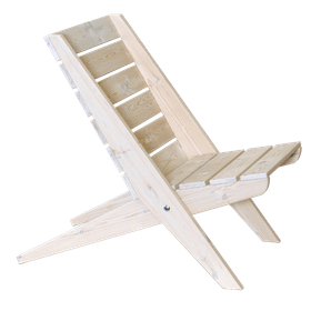 EcoFurn Granny, mänty valkoinen öljytty