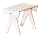 EcoFurn Granny pöytä/rahi, mänty valkoinen