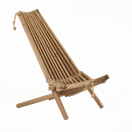 EcoFurn Ekotuoli, saarni ruskea öljytty