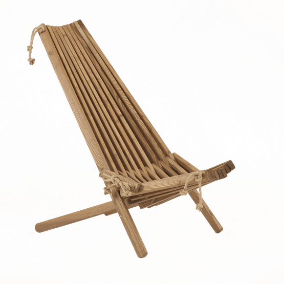 EcoFurn Ekotuoli, saarni ruskea öljytty