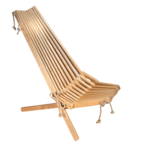 EcoFurn Ekotuoli, koivu vaaleanruskea öljytty