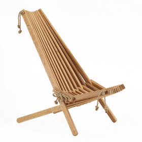 EcoFurn Ekotuoli, tervaleppä öljytty