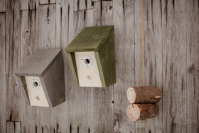 EcoFurn Linnunpönttö 32 kallionharmaa