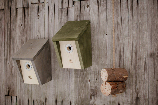 EcoFurn Linnunpönttö 32 kallionharmaa