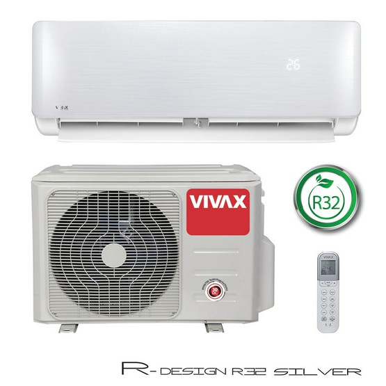 Vivax R-Design 09 - valmis paketti 2 sisäyksiköllä