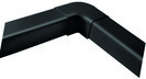 Ilmalämpöpumpun asennustarvike 80x60 mm tasokulma musta