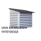 Ilmalämpöpumpun suojakotelon asennus (ei sis. koteloa)