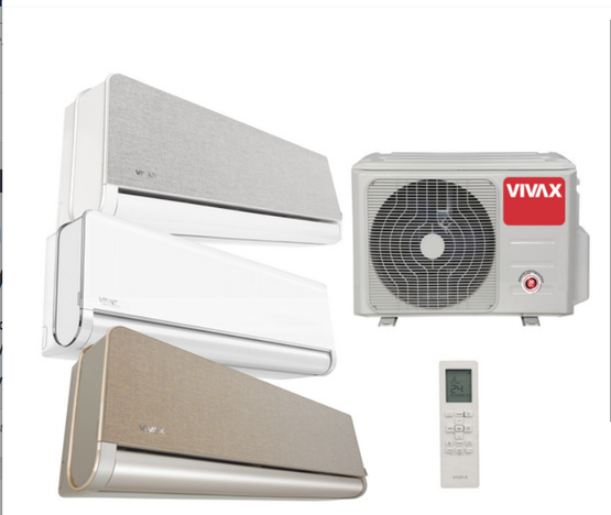 Ilmalämpöpumppu Vivax H+ Design 12 lämmitys/jäähdytys