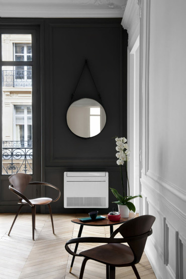 Ilmalämpöpumppu Mitsubishi Electric KW35VGHZ lämmitys/jäähdytys (lattiamalli)