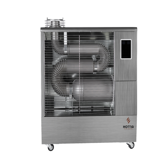 Polttoainekäyttöinen infrapunalämmitin Hottia DIR-600