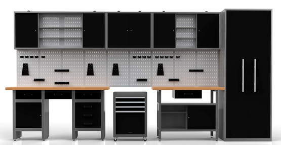 Timco Elite+ työkalukaapisto 450x60x205 cm