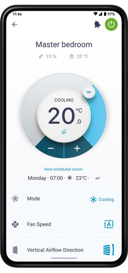 Ilmalämpöpumppu Daikin Stylish 30 N musta lämmitys-/jäähdytyskäyttöön
