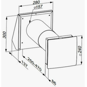 Huonekohtainen ilmanvaihtokone TwinFresh Comfo RA1-50 V3