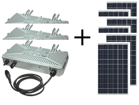 AE Conversion aurinkosähköjärjestelmä kolmivaiheinen 1500Wp