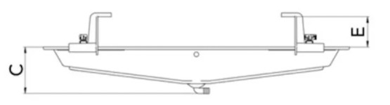 Sulatusvesikaukalo Tecnosystemi lev. 850 mm