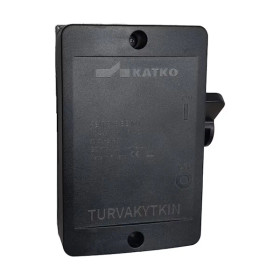 Turvakytkin Katko KSM 316 3x16A, 7,5kW, IP67 musta