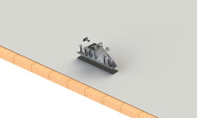 Aurinkopaneelin kattokiinnike pelti- ja huopakatolle Orima Easy Rail