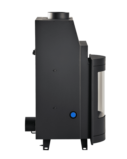 Vesitakkasydän Aquaflam 17 kW, panoraamalasi