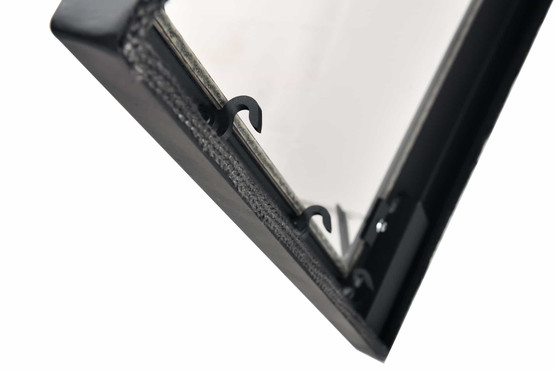 Vesitakkasydän Aquaflam 25 kW, prismalasi